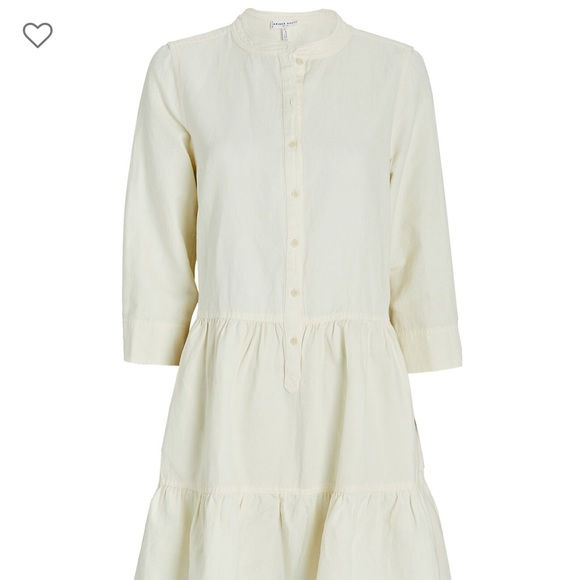 NWT Apiece Apart Maurino Tiered Linen-Cotton Mini Dress - Picture 7 of 8